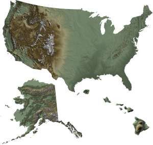 United States Elevation Data- Digital Elevation Models