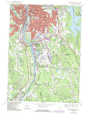 Manchester South NH USGS Topographic Map